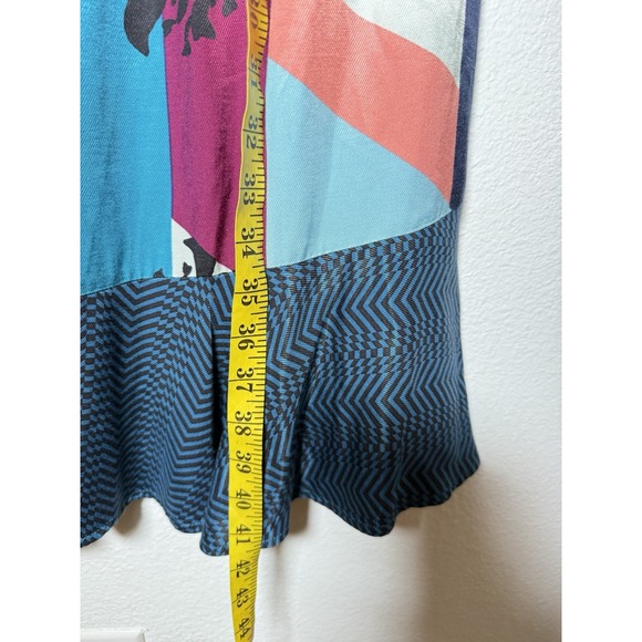 Anthropologie Gillian Abstract Shirtdress x Maeve Size Medium $150 - Picture 10 of 11